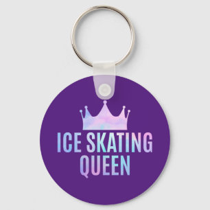 Ice Skating Queen - Ice Skating Lovers  Key Ring