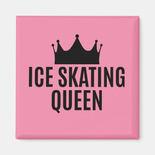 Ice Skating Queen - Ice Skating Magnet