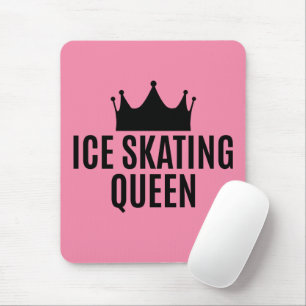 Ice Skating Queen - Ice Skating Mouse Pad