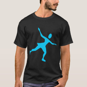 Ice Skating - Sky Blue T-Shirt