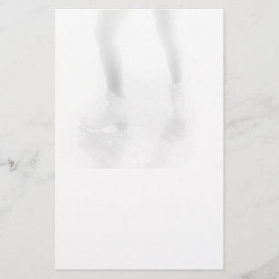 Ice skating stationery