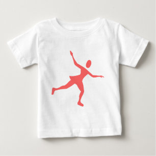 Ice Skating - Tropical Pink Baby T-Shirt