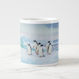 Ice & Snow   Adelie Penguins Antarctica Large Coffee Mug