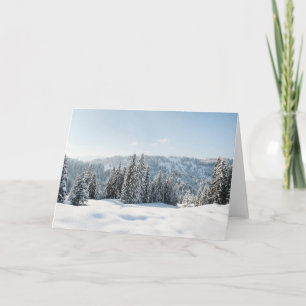Ice & Snow Allgäu Bavaria Germany Card