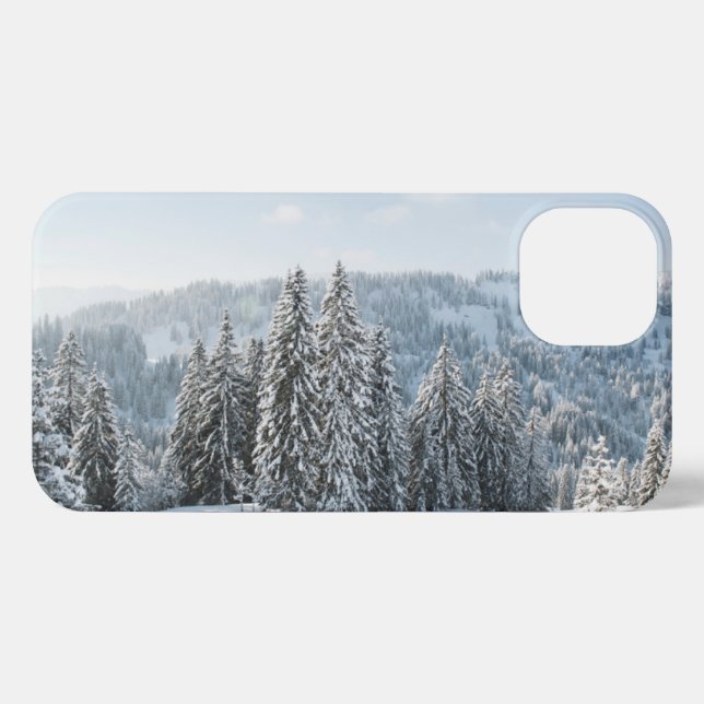 Ice & Snow | Allgäu Bavaria Germany iPhone Case (Back Horizontal)