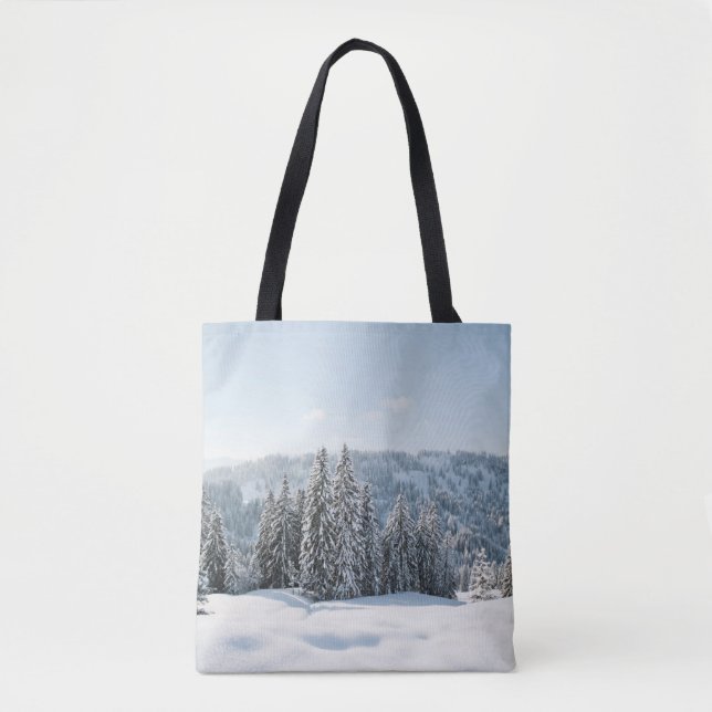 Ice & Snow | Allgäu Bavaria Germany Tote Bag (Front)
