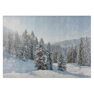Ice & Snow   Allgäu Bavaria Southern Germany Cutting Board