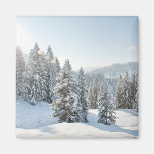 Ice & Snow Allgäu Bavaria Southern Germany Magnet