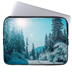 Ice & Snow   Altai Nature Reserve, Russia Laptop Sleeve