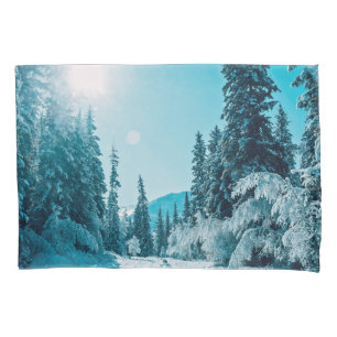 Ice & Snow   Altai Nature Reserve, Russia Pillowcase