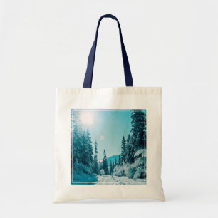 Ice & Snow Altai Nature Reserve, Russia Tote Bag