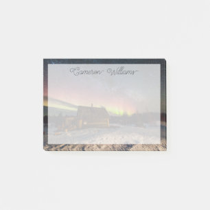 Ice & Snow Aurora Polaris Murmansk, Iceland Post-it Notes