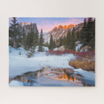 Ice & Snow | Estes Park, Colorado Jigsaw Puzzle<br><div class="desc">This amazing Getty Images photo features a little stream near Rocky Mountain National Park near Estes Park,  CO,  USA.</div>