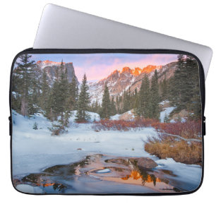 Ice & Snow Estes Park, Colorado Laptop Sleeve