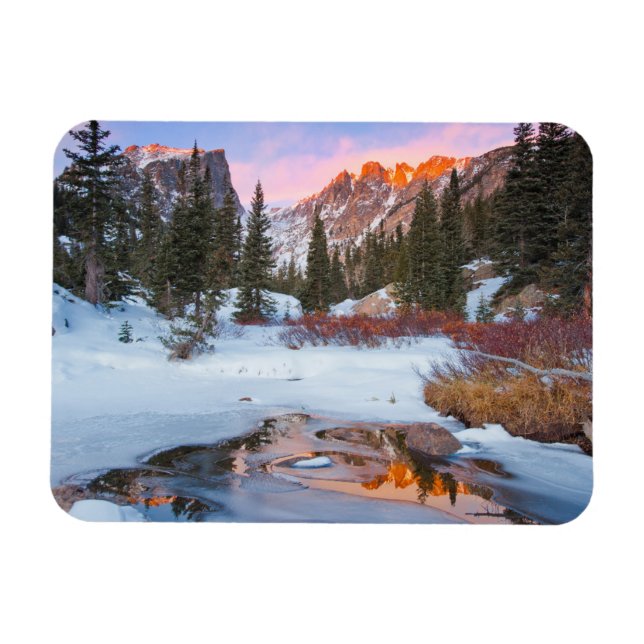 Ice & Snow | Estes Park, Colorado Magnet (Horizontal)
