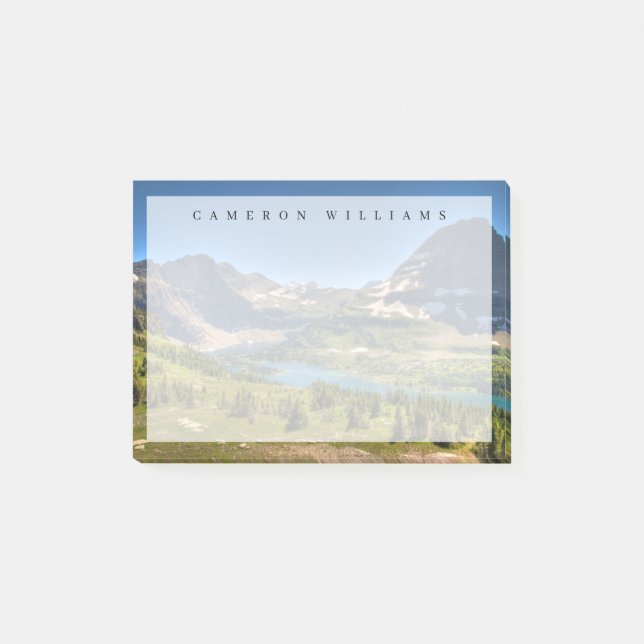 Ice & Snow | Glacier National Park, Montana Post-it Notes (Front)