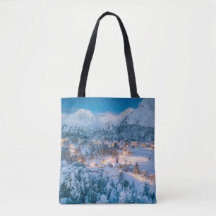 Ice & Snow   Graubunden, Engadin, Switzerland Tote Bag
