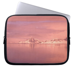 Ice, Snow, Icebergs in the channels along the Laptop Sleeve