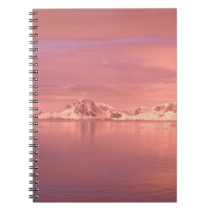 Ice, Snow, Icebergs in the channels along the Notebook