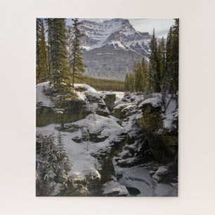 Ice & Snow   Jasper National Park Alberta, Canada Jigsaw Puzzle