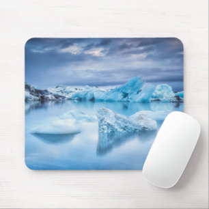 Ice & Snow   Jokulsarlon Lagoon, Iceland Mouse Pad