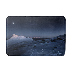 Ice & Snow Kiso-Komagatake Plateau, Japan Alps Bath Mat