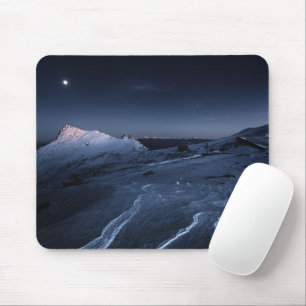 Ice & Snow   Kiso-Komagatake Plateau, Japan Alps Mouse Pad