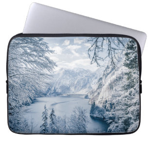 Ice & Snow   Königssee Lake, Germany Laptop Sleeve