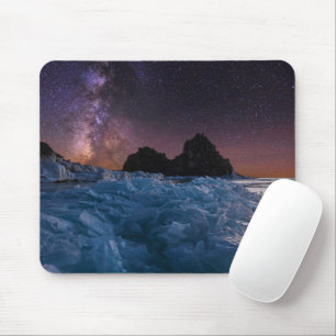 Ice & Snow Lake Baikal, Siberia, Russia Mouse Pad