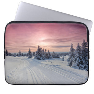 Ice & Snow   Lillehammer, Norway Laptop Sleeve