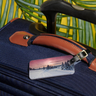 Ice & Snow   Lillehammer, Norway Luggage Tag