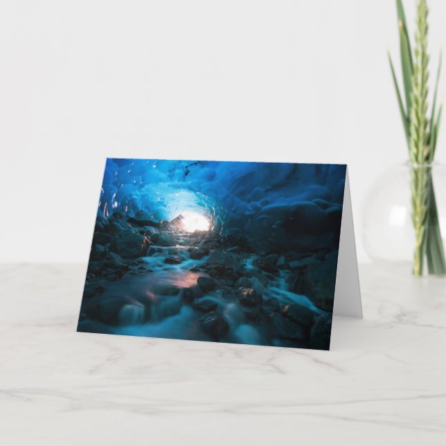 Ice & Snow | Mendenhall Glacier, Juneau, Alaska Card (Front)