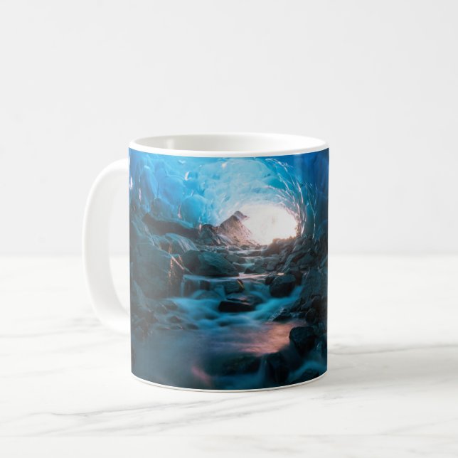 Ice & Snow | Mendenhall Glacier, Juneau, Alaska Coffee Mug (Front Left)