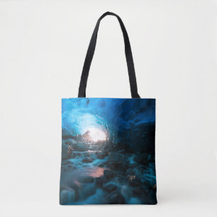 Ice & Snow Mendenhall Glacier, Juneau, Alaska Tote Bag