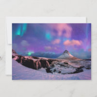 Ice & Snow | Northern Lights,  Kirkjufell Mountain
