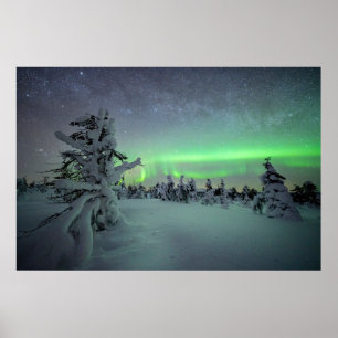 Ice & Snow   Pallas-Yllastunturi National Park Poster