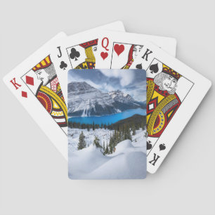 Ice & Snow   Peyto Lake, Canadian Rockies Playing Cards
