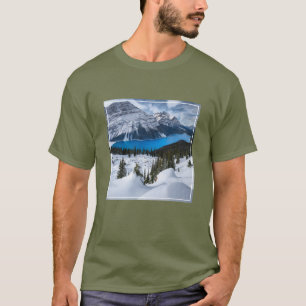 Ice & Snow   Peyto Lake, Canadian Rockies T-Shirt