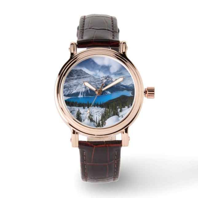 Ice & Snow | Peyto Lake, Canadian Rockies Watch (Front)