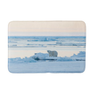 Ice & Snow   Polar Bear Iceberg Norway Bath Mat