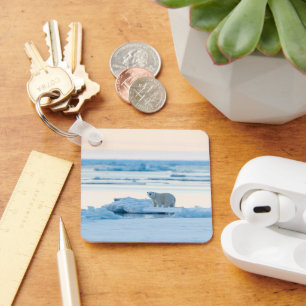 Ice & Snow   Polar Bear Iceberg Norway Key Ring