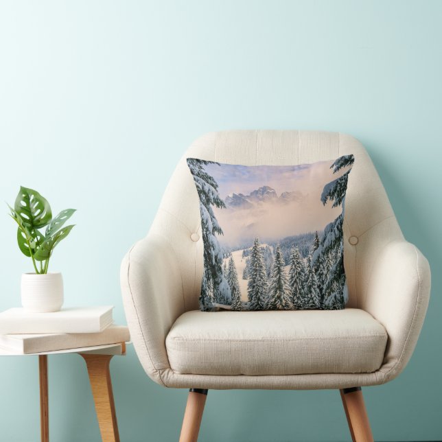 Ice & Snow | Rosengarten, Germany Cushion (Chair)