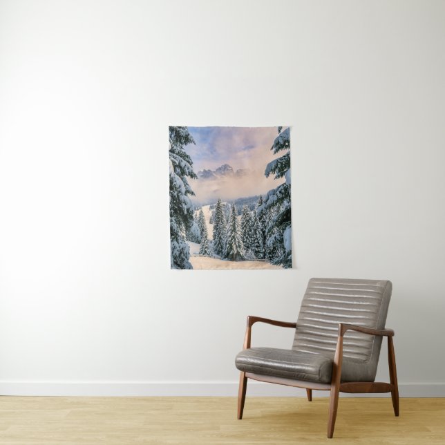 Ice & Snow | Rosengarten, Germany Tapestry (In Situ)