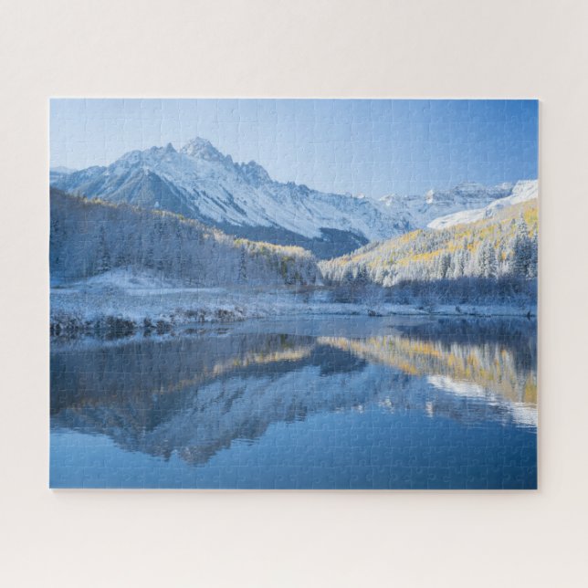 Ice & Snow | Silverton, Colorado Jigsaw Puzzle (Horizontal)