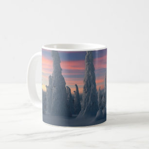 Ice & Snow Snow Covered Trees, Lapland, Finland Coffee Mug
