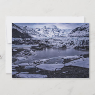 Ice & Snow   Sólheimajökull Glacier, Iceland Thank You Card