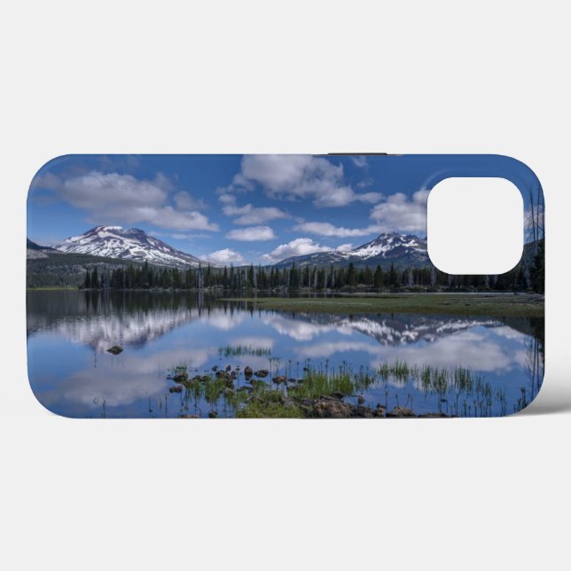 Ice & Snow | Sparks Lake, Oregon Case-Mate iPhone Case (Back (Horizontal))