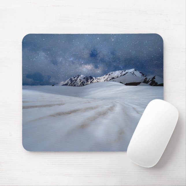 Ice & Snow | Tateyama-Kurobe, Japan Mouse Pad (With Mouse)