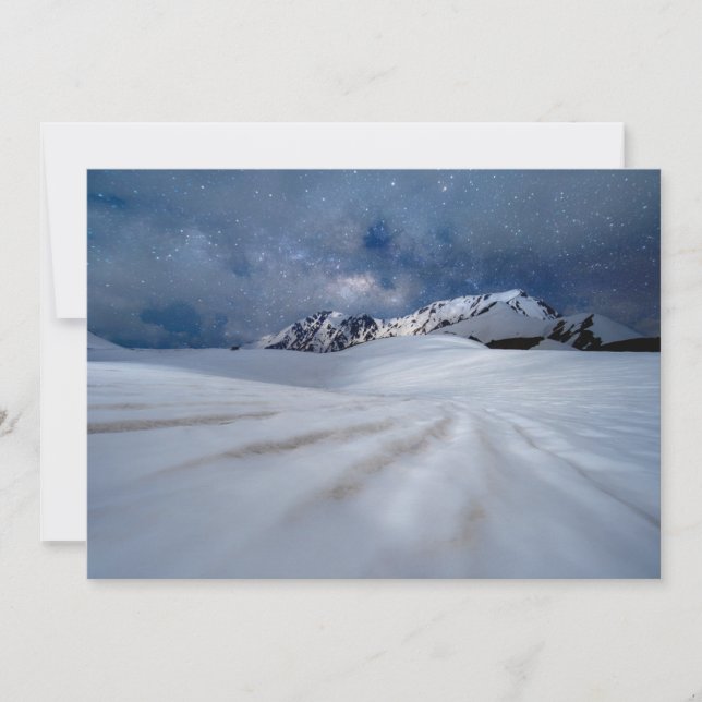 Ice & Snow | Tateyama-Kurobe, Japan Thank You Card (Front)