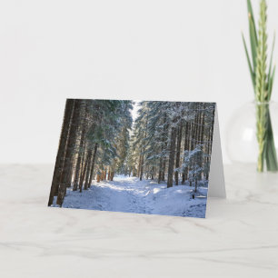 Ice & Snow Tatra Mountains, Poland Card